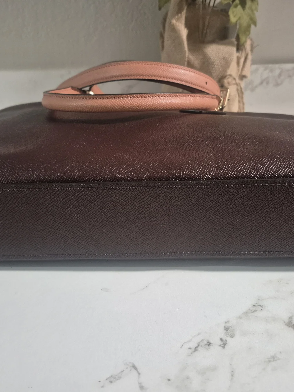 NWOT Coach Leather Laptop Bag